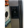 Image 2 : STAINLESS STEEL GE FRIDGE FREEZER COMBO W/ WATER & ICE DISPENSER TESTED AND WORKING GUARANTEED