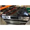Image 2 : SCHOTT CERRAN CERAMIC TOP STOVE, STAINLESS STEEL, TESTED AND WORKING GUARANTEED