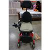Image 1 : SYNERGY SHAPE ELECTRIC MOBILITY JOYSTICK WHEEL CHAIR WITH CHARGER, TESTED AND WORKING