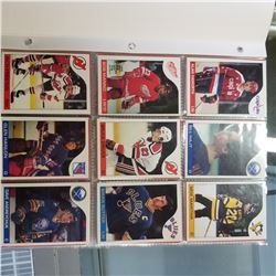 BINDER OF 1985-86 OPEECHEE HOCKEY CARDS