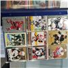 Image 1 : BINDER OF NHL ROOKIE HOCKEY CARDS, BOOK VALUE $450-550