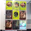Image 1 : BINDER OF NON SPORTS INSERT SUBSET CARDS, INCLUDES STAR TREK, LADY DEATH, BATTLESTAR GALACTICA, MARV