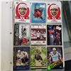 Image 1 : BINDER OF OVECHKIN STAR AND INSERT CARDS