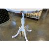 Image 3 : WHITE PAINTED PARLOUR TABLE