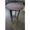 Image 1 : ANTIQUE OCTAGONAL DROP SIDE GAMES TABLE