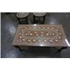Image 2 : INLAID ELEPHANT COFFEE TABLE