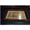 Image 1 : INLAID ELEPHANT SERVING TRAY