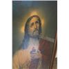 Image 2 : ANTIQUE SIGNED PORTRAIT OF JESUS