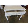 Image 2 : PAINTED WHITE FRENCH PROVINCIAL VANITY WITH MIRROR