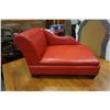 Image 1 : LEATHER CHAISE LOUNGE FOR DOGS W/ STORAGE