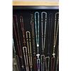 Image 8 : 38 X 50 INCH FRAMED SHADOW BOX ANTIQUE ROSARY COLLECTION