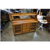 Image 2 : PINE 4 DRAWER GLASS DOOR SERVER
