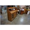 Image 3 : PINE 4 DRAWER GLASS DOOR SERVER