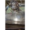 Image 2 : SILVER PLATE TRAY, TEAPOT, AND NAPKIN RINGS