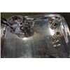 Image 3 : SILVER PLATE TRAY, TEAPOT, AND NAPKIN RINGS