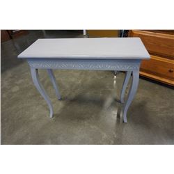 DECORATIVE GREY ENTRANCE TABLE