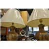 Image 2 : PAIR OF VINTAGE CLOISSONNE TABLE LAMPS
