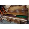 Image 3 : VICTORIAN SIDE BOARD.BUFFET - APPROX 6FT LONG