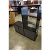 Image 1 : GREY AND BLACK ENTERTAINMENT STAND