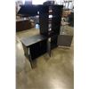Image 2 : GREY AND BLACK ENTERTAINMENT STAND
