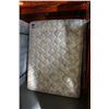 Image 1 : SEALY QUEENSIZE MATTRESS, BOX SPRING, AND ROLLER FRAME