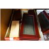 Image 2 : BOX OF WOODEN DISPLAY CASES