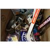 Image 3 : BOX OF HOCKEY COLLECTIBLES AND SIGNED MINI STICK