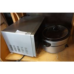 RCA MICROWAVE AND CROCK POT