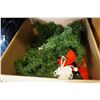 Image 1 : BOX OF CHRISTMAS DECOR
