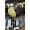 Image 1 : GLOBE ON BLACK STAND