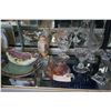 Image 1 : LOT OF VARIOUS GLASS WARE AND CHINA