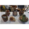 Image 1 : LOT OF CERAMIC AND POTTERY VASES