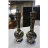 Image 2 : TWO METAL VASES