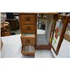 Image 2 : JEWELRY BOX, MEDALIONS, LEATHER CASED BOTTLE