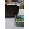 Image 2 : JEWELLERY BOX AND POST CARDS