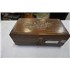 Image 1 : EASTEN WOOD JEWELLERY BOX W/ CONTENTS