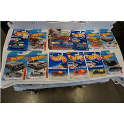 12 NEW HOTWHEELS CARS ONE STARWARS DIE CAST