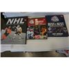 Image 1 : NHL OFFICIAL ILLUSTRATED HISTORY BOOK AND 2 HOCKEY BOOKS