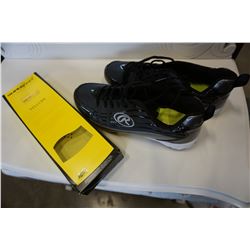 SIZE 11 RAWLINGS CLEATS AND YELLOW INSOLES