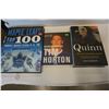 Image 1 : REMEMBERING TIM HORTON, QUINN AND MAPLE LEAFS TOP 100 HOCKEY BOOKS
