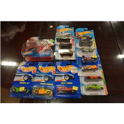 13 NEW HOTWHEELS CARS, ONE STARWARS DIE CAST