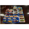 Image 1 : 13 NEW HOTWHEELS CARS, ONE STARWARS DIE CAST