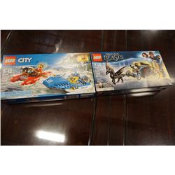 LEGO CITY 60176 WILD RIVER ESCAPE AND FANTASTIC BEASTS 75951 GRIDNEWALDS ESCAPE SETS