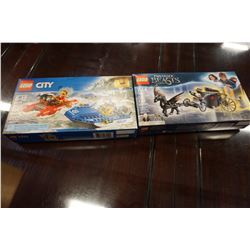 LEGO CITY 60176 WILD RIVER ESCAPE AND FANTASTIC BEASTS 75951 GRIDNEWALDS ESCAPE SETS