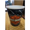 Image 1 : HARLEY DAVIDSON WASTE BIN, STICKERS AND RIDE TOWEL