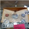 Image 1 : 1965 CANADIAN MINT COIN SET IN ORIGINAL HOLDER .800 SILVER