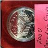 Image 2 : 2000 CANADIAN SILVER DOLLAR .500 SILVER