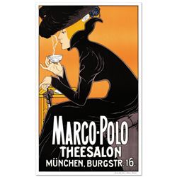 "Marco Polo" Hand Pulled Lithograph by the RE Society. Includes Certificate of Authenticity.