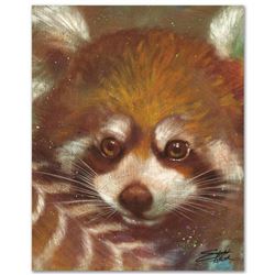 "Red" Limited Edition Giclee on Canvas by Stephen Fishwick, Numbered and Signed with COA. This piece