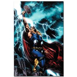 Marvel Comics "Thor First Thunder #1" Numbered Limited Edition Giclee on Canvas by Jay Anacleto with